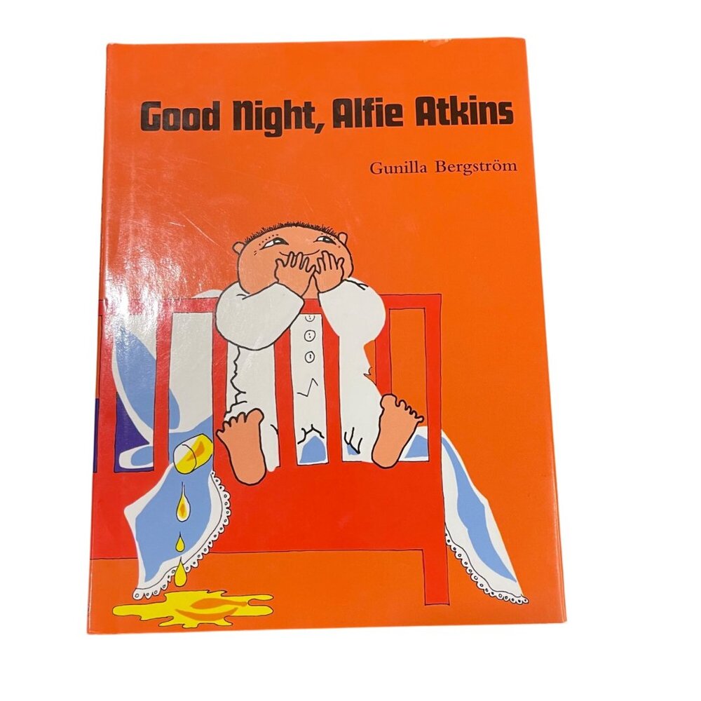 Good Night, Alfie Atkins Book by Gunilla‎ Bergström Hardback R&S Books Publisher